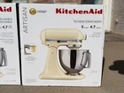 KitchenAid KSM150PSAC 325W Stand Mixer (Almond Cream) FACTORY SEALED