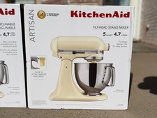 KitchenAid KSM150PSAC 325W Stand Mixer (Almond Cream) FACTORY SEALED