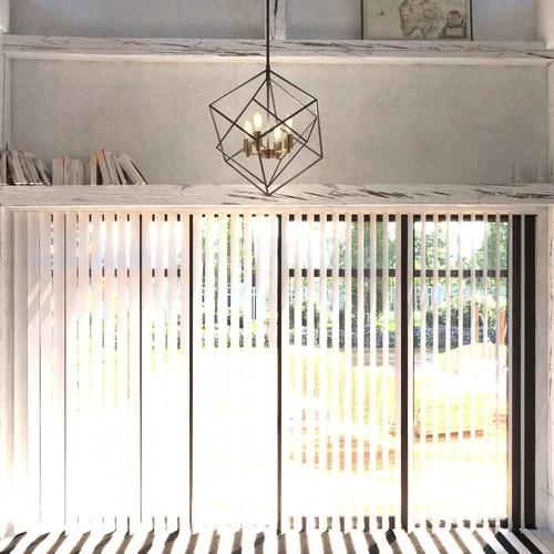 Rad 4-Light Pendant in Mid-Century Modern and Cage Style 30 Inches Tall and 23.5 - Picture 11 of 13