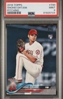 Topps 2018 Shohei Ohtani #700 Pitching Rookie Base PSA 9 Angels RC
