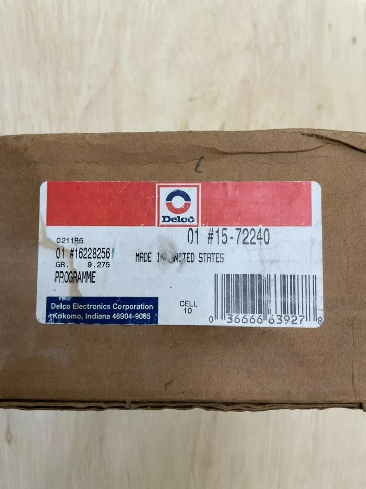 GM OEM Conjunto Programador Calentador AC 96 Deville Eldorado Seville 16228256 - Nuevo de Lote Antiguo Foto 4 de 4