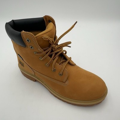 Timberland PRO Women's Direct Attach 6'' Soft Toe Ins. WP Work Boot, Wheat,Sz 10M