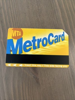 Supreme Metro Card NYC Subway MTA Train Pass New York City