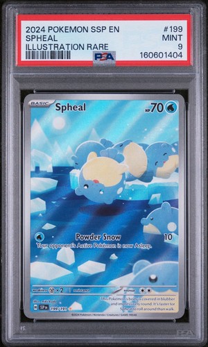Spheal graded PSA 9 for sale on eBay