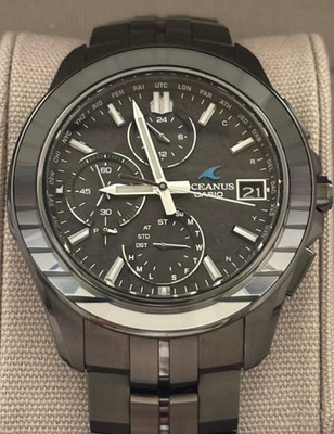 CASIO OCEANUS Manta OCW-S7000CN-1AJF CALM NIGHT Limited Model Men's Watch