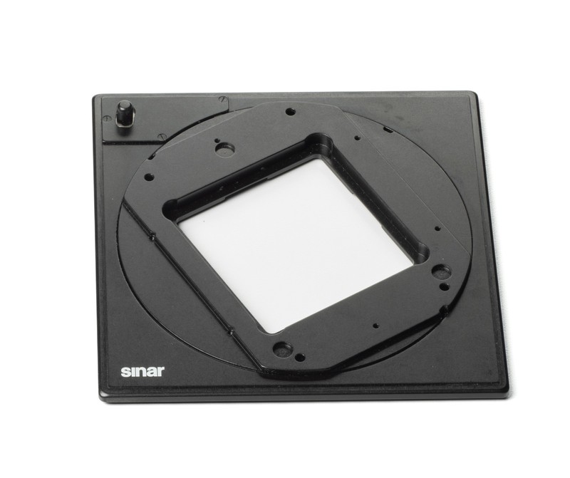 Sinar 4x5 rotating back for retangular Medium Format Digital back