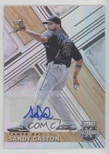 2019 Panini Elite Extra Edition Auto Sandy Gaston #161 Auto 2p7