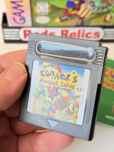 Conker’s Pocket Tales Gameboy Color, selten, New Release Variant Box, Near Mint - Bild 4 von 17