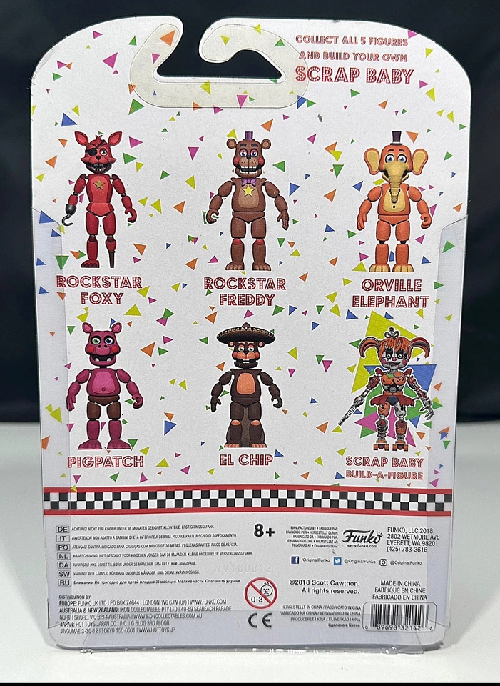 Funko Five Nights At Fredys PizZERIA 模拟猪牌可动人偶错误 PAC — 第 2/3 张图片