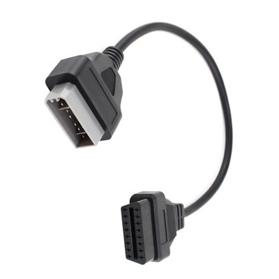 OBD1 to OBD2 Connector Adapter 14 Pin Convert Cable Diagnostic Tool for Nissan