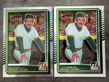 BILLY MARTIN 2025 DONRUSS FOIL PLUS BASE #68, OAKLAND A'S