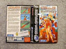Athlete Kings Sega Saturn PAL Complete Set Retro
