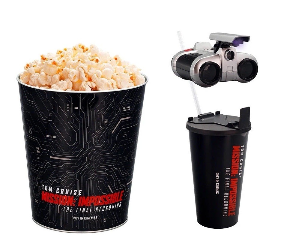 トイガン Mission Impossible Popcorn Case AMC Mission Impossible The Final Reckoning Popcorn Bucket