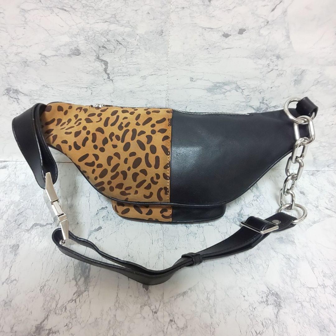 Alexander Wang Half Leopard Print Mini Fanny Body… - image 5