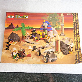 Lego Sphinx Secret Surprise 5978 W Box & Manual - Near Complete - See Pics/Video