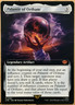 LIMITED EDITION Lord of the Rings MtG Palantir of Orthanc NM EXTENDED ART!