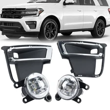 For Ford Expedition 22-24 Front Left&Right Side Factory Style LED Fog Light Lamp