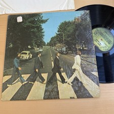 Beatles Abbey Road 1969 US Pressing 🍏 In Shrink! Complete W/Sleeve!