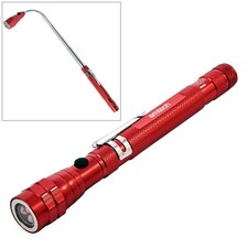 Telescopic Magnetic LED Torch Extendable Flexible  Pick-up Tool Flashlight