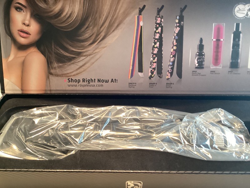 Royale~Hair 3 In 1 Blower Brush~Professional New Black Retail $350