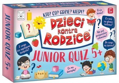 5904988175543 DZIECI KONTRA RODZICE JUNIOR QUIZ 5 KANGUR