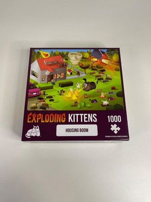 Exploding Kitten Puzzle 1000 Teil Housing Room Neu OVP