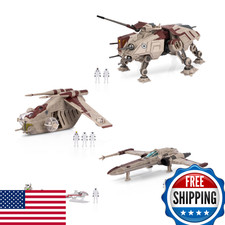 Jazwares Star Wars Micro Galaxy Squadron Republic Attack Force Bundle Set -