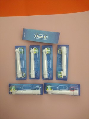 Oral-B 7 x Brand New Sealed   Floss Action Replacement Brush Heads Assorted