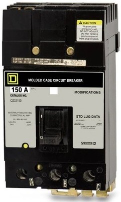 Square D Q2532175H 175A 240V 3P 