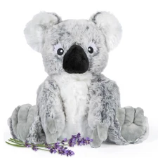 Cuddly Koala - Microwavable & Weighted Plush Stuffed Animal - Heated Plushie ...