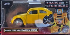 Jada Toys Transformers Bumblebee Volkswagen Beetle - 1:32 Diecast Car