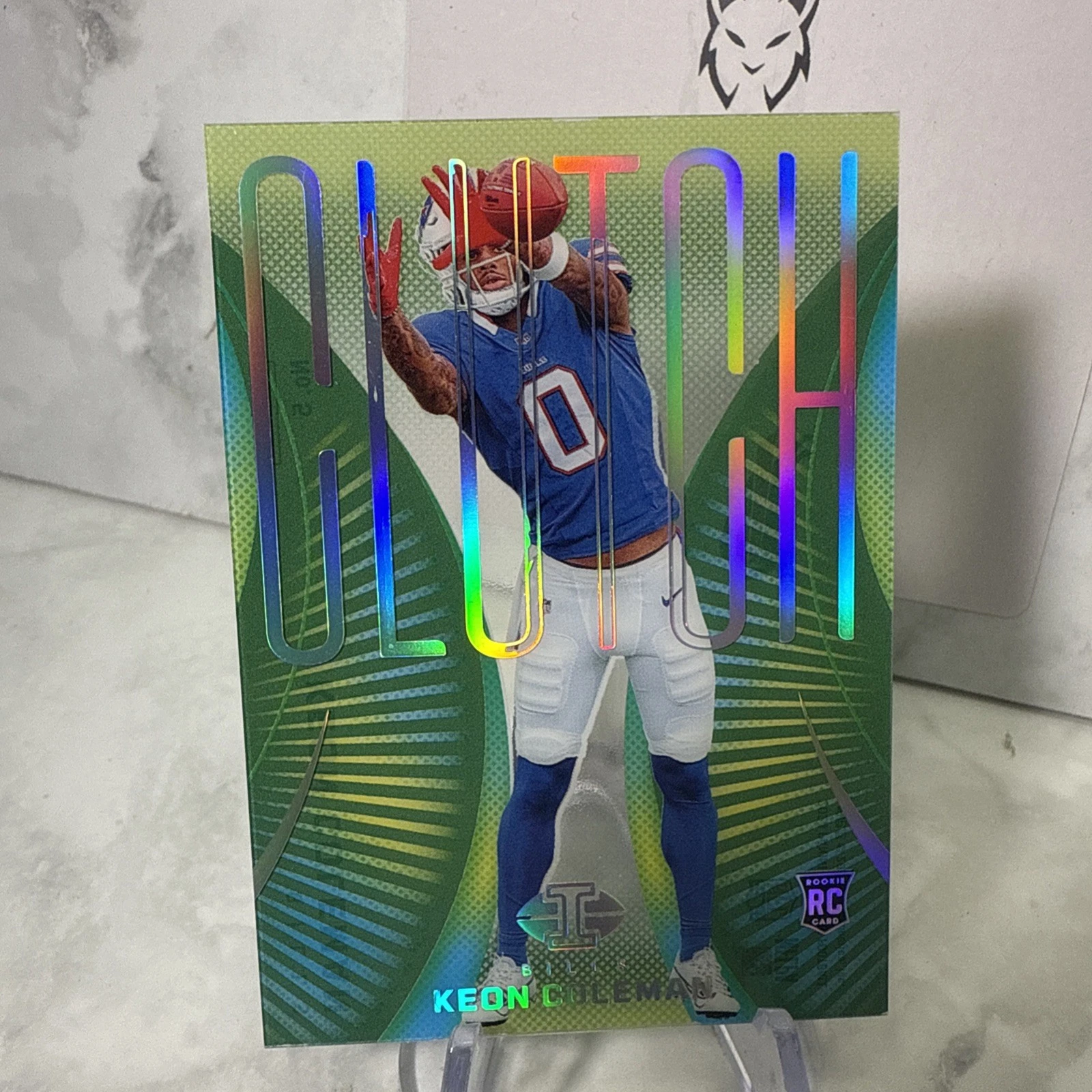 Keon Coleman Panini Illusions Clutch #5 Emerald