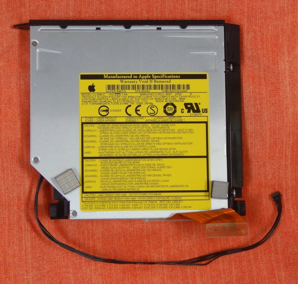 DVD-RW DL SUPER 846CA - 678-0524D - UJ-846-C - APPLE iMac A1207 A1208 2006 20" - Image 2 of 4