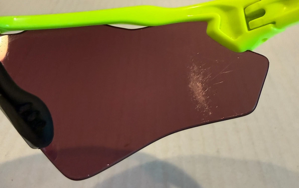 Oakley Youth Fit Radar EV XS Custom Sonnenbrille mit Etui, Reiniger, Xtra Nasenstück
