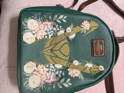 Marvel Loungefly Loki Floral Mini Backpack s-l400.jpg main image 3