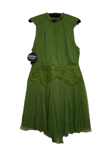 Sass & Bide Tomorrow's Sun Dress PINE 12 New RRP: $550 - Picture 2 of 16
