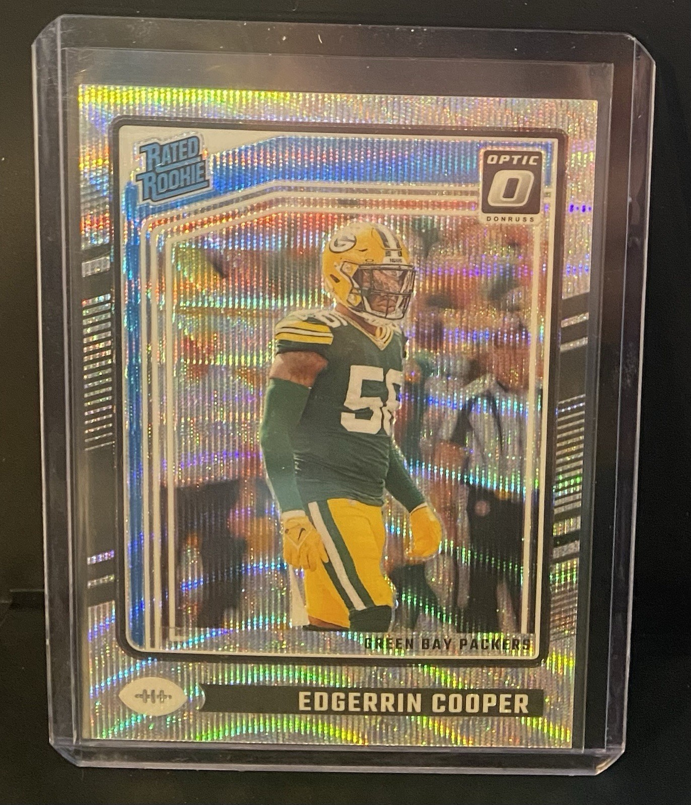 2024 Panini Donruss Optic Rated Rookie Edgerrin Cooper #231 Wave Prizm /300 (RC)