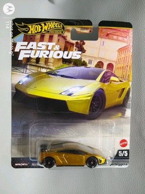 2025 Hot Wheels Fast & Furious Mix 4 #5 Lamborghini Gallardo 1:64 Premium