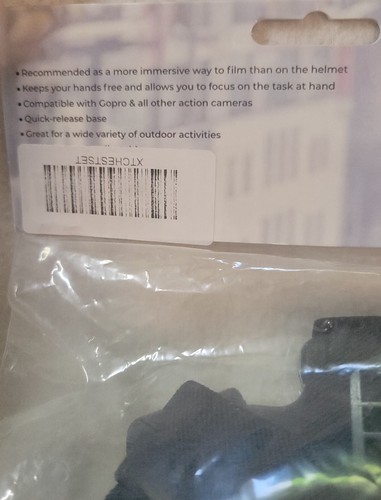 GoPro Chest Strap + Head Strap 1 2 3 4 5 6 7 8 NEW - Picture 4 of 6