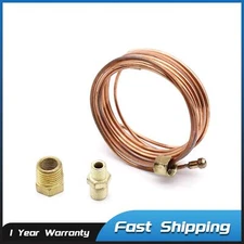 Mechanical Oil Pressure Gauge Tubing Kit 72 Inch Copper Line Installation Set