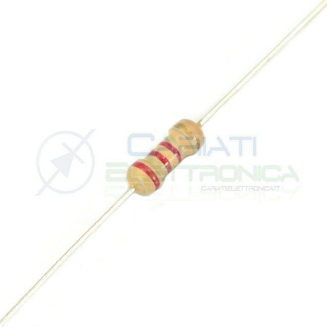 CONF 500 Pezzi RS RESISTENZA 1//4 W 5/% 6,8 Kohm A STRATO DI CARBONE