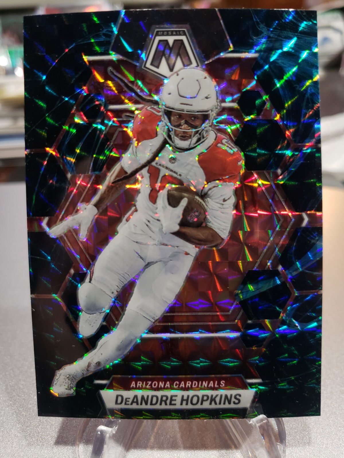 2023 Panini Mosaic Deandre Hopkins Genesis Prizm SP #2 Arizona Cardinals