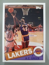 1992-93 Topps Archives 1985 A.C. Green Rookie #65 Los Angeles Lakers NBA Lesen!