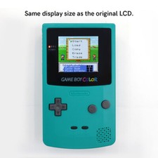 Drop In 2.45" Menu IPS Backlight LCD Kit For Gameboy Color GBC No Weld No Trim — image 7