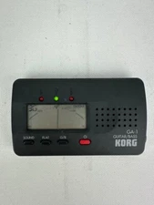 KORG DIGITAL SOLO TUNER GA-1 - GUITAR AND BASS [Tested/Works]