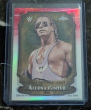 2025 WWE Topps Chrome Allen & Ginter Bret 