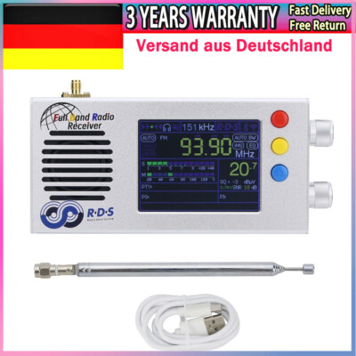 HamGeek TEF6686 Pro Full Band Radio All Band V1.18 Firmware  for SW MW LW FM AM