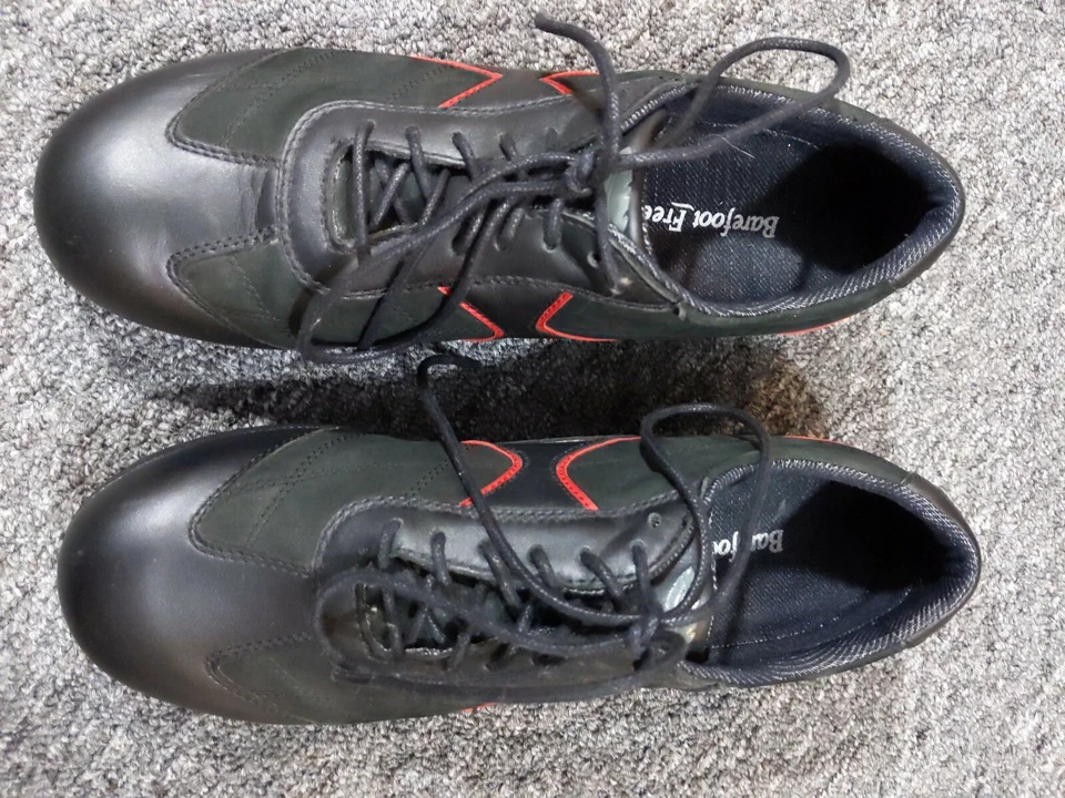 Barefoot Freedom by Drew Women's Elite Sneaker Shoe Black Red Trim Size 10N  - Image 2 of 4