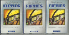 3 The Fabulous Fifties Unforgettable Fifties cassette lot New And Sealed