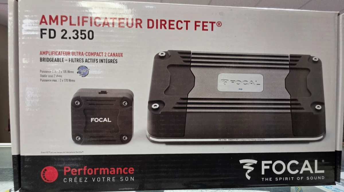 Focal 2 Channel Car Audio Amplifiers for sale | eBay